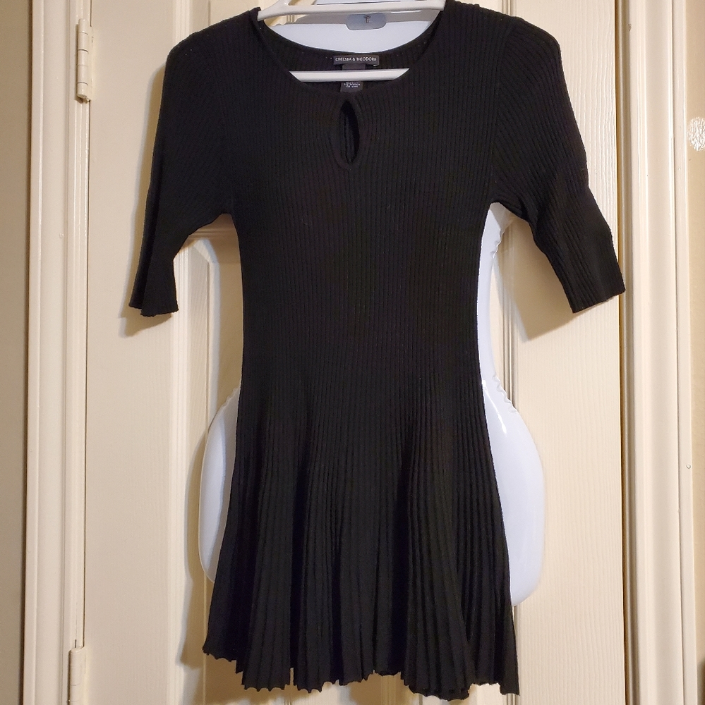 Chelsea & Theodore Black sweater